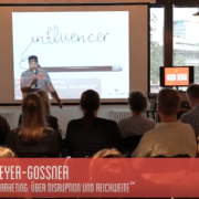 Martin Meyer-Gossner @12min.me XTRA - "Influencer Marketing: Über Disruption und Reichweite"