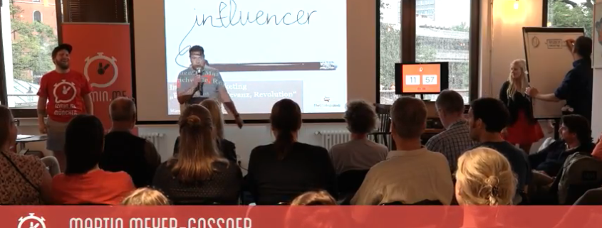 Martin Meyer-Gossner @12min.me XTRA - "Influencer Marketing: Über Disruption und Reichweite"